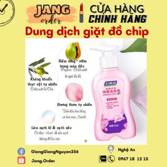 Dung dịch giặt rửa cho đồ chip