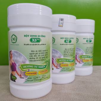 500GR  Bột dinh dưỡng giảm cân X5: An Toàn, hiệu quả, giảm mỡ,tăng nội lực
