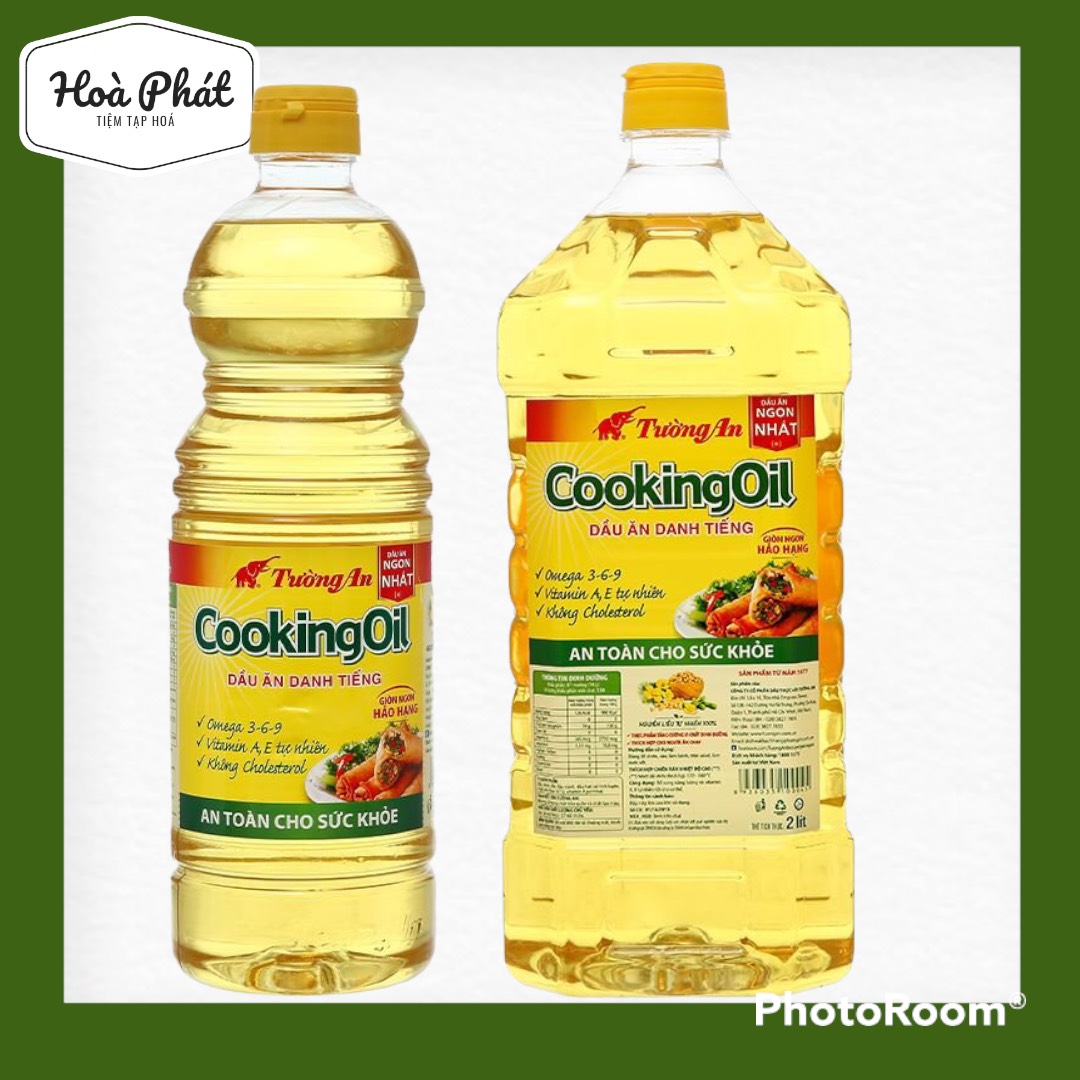 Dầu ănTường An Cooking Oil chai 2 lít