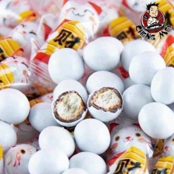 Kẹo mèo thần tài socola, bỏ ống, hút may mắn