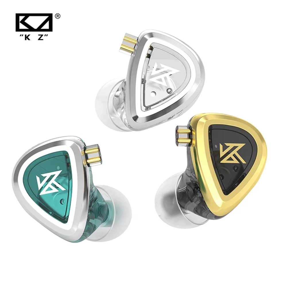 Kz eda tai nghe 3 cặp tai nghe nhét tai âm trầm/cân bằng/độ phân giải cao tai nghe nhét tai tai nghe hifi chống ồn thể thao