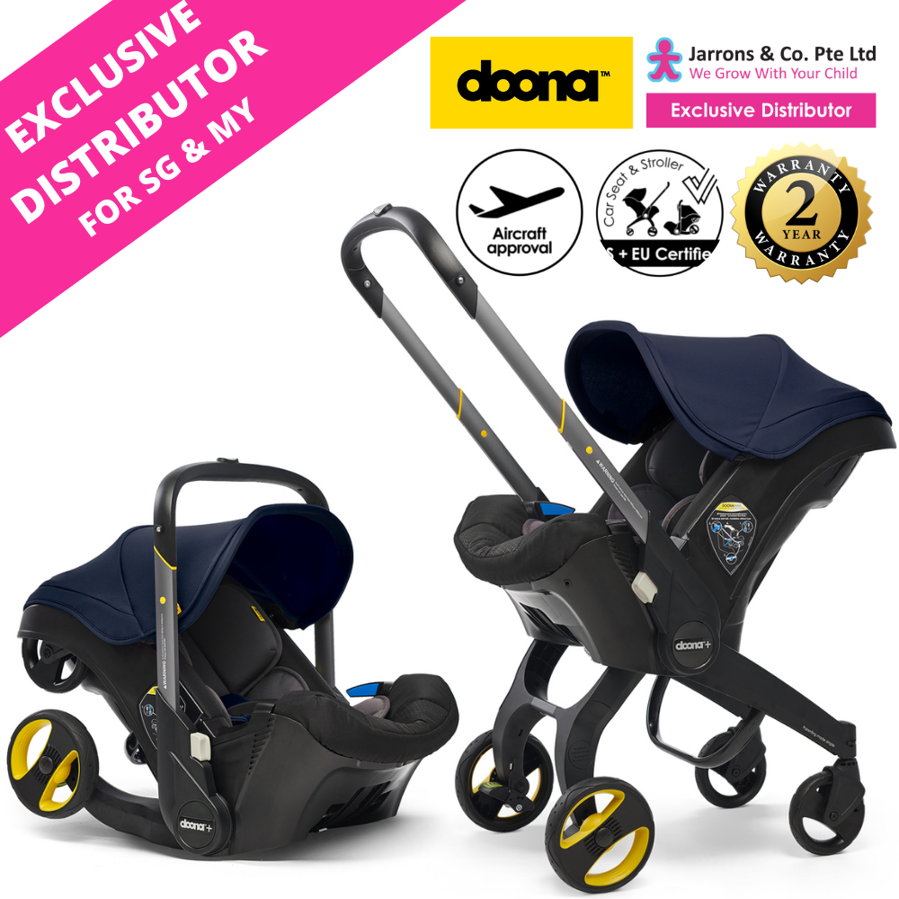 [Jarrons & Co.] Doona + Car Seat Stroller - 2 Years Local Warranty
