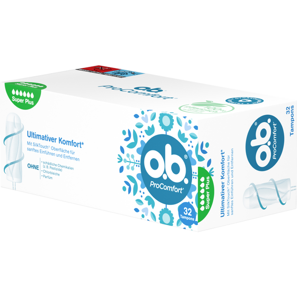 Băng vệ sinh tampon ob size super plus Procomfort 32st Đức