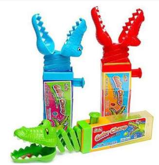 Set 3 chiếc Kẹo đồ chơi cá sấu Gator Chomp Mỹ