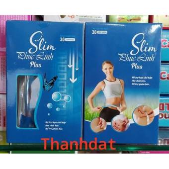 viên nang giảm cân slim phục linh plus hộp 30 viên - 1 vỉ lẻ 10 viên
