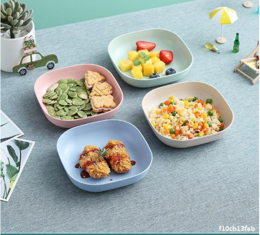 Set 8 Chiếc Đĩa Nhựa Sinh Học Lúa Mạch