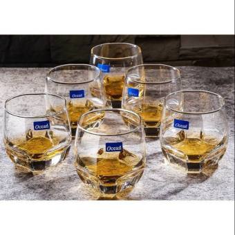 Cốc cạnh Thủy Tinh Ocean 340ml(Bộ 6 cái) - 7112