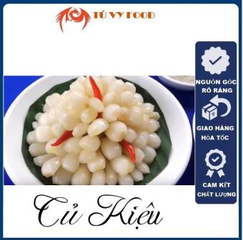 HỦ 1KG HOẶC 500GRAM CỦ KIỆU NGÂM CHUA NGỌT GIÒN GIÒN MÓN NGON MIỀN TÂY