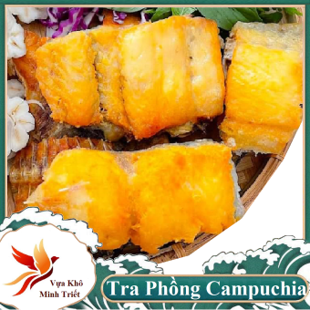Khô cá Tra (cá lăn) phồng Biển Hồ Campuchia loại lớn (tự nhiên 100%)- Vựa Khô Minh Triết