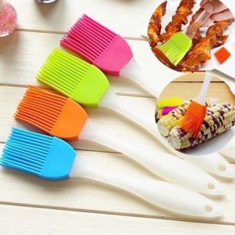 Chổi cọ silicon phết bơ làm bánh/quét dầu gia vị (Cán rời)