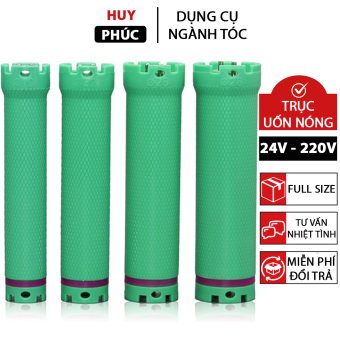 Trục uốn nóng 24V 220V, lô xương uốn nóng tóc 24V setting kỹ thuật số