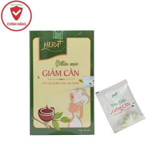 Trà Giảm cân HERA PLUS (liệu trình 15 ngày)