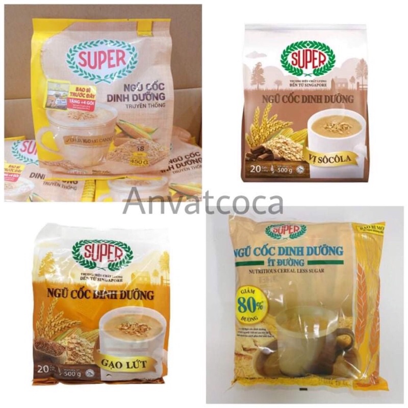 Ngũ cốc dinh dưỡng super singapore