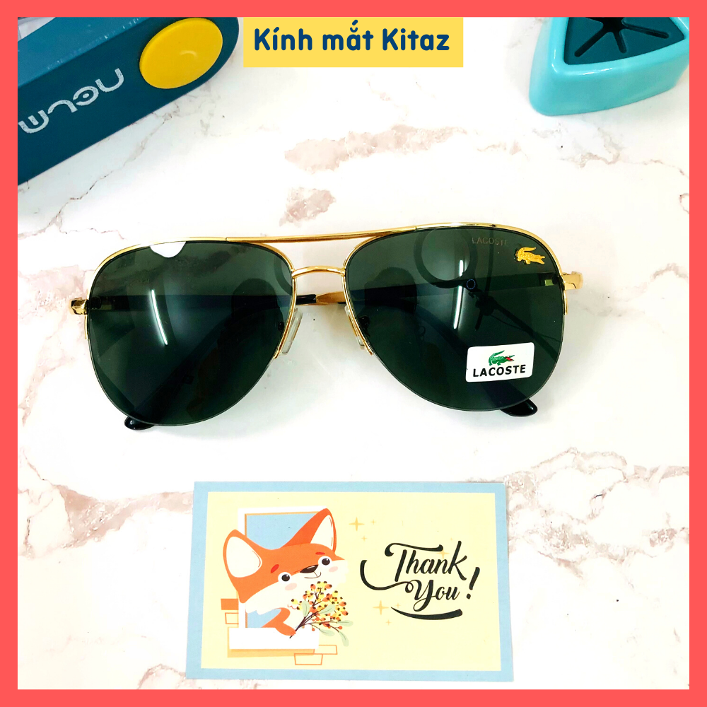 Kính râm, Kính mát nam thời trang Lacoste Kitaz sang trọng