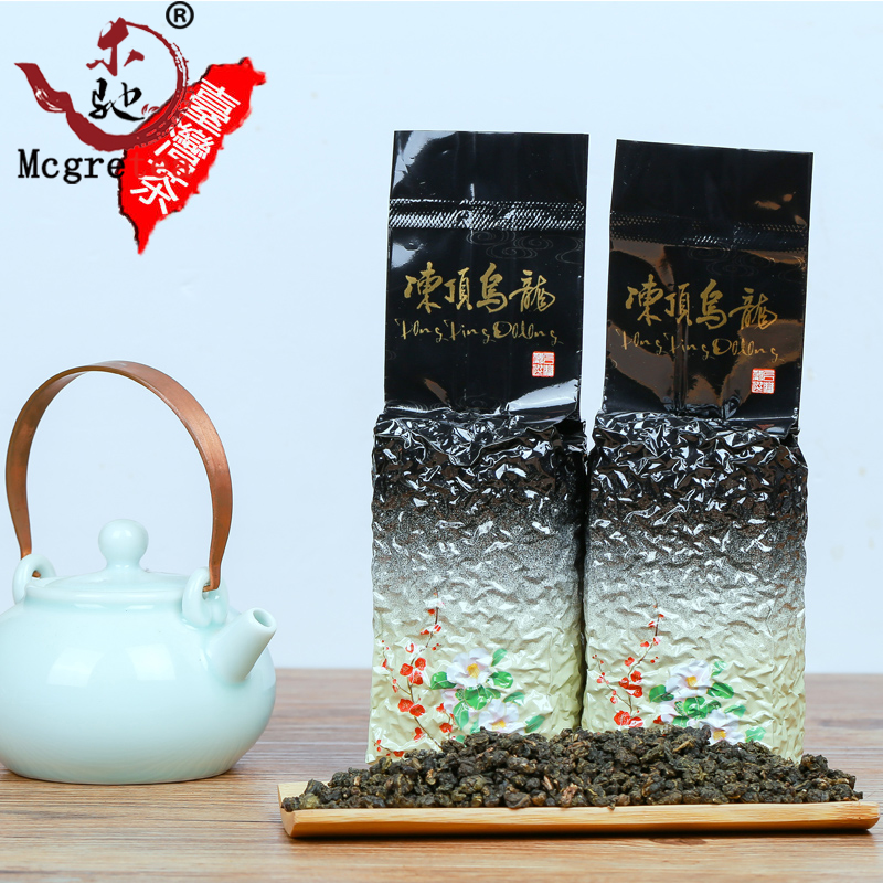 Gambar Dongding Teh Oolong ????? Teh Taiwan Beku Atas Oolong Gred Super Alpine Rasa Teh 150G 300G Beg