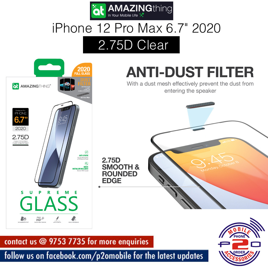 Infi Shop. Amazing Thing iPhone XS Max EX BULLET 3D Fully Covered Glass  Screen Protector - 3X stronger edges Tempered Supreme Glass