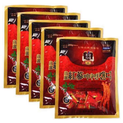 Kẹo Sâm Đỏ Hàn Quốc túi 200g HuTo House