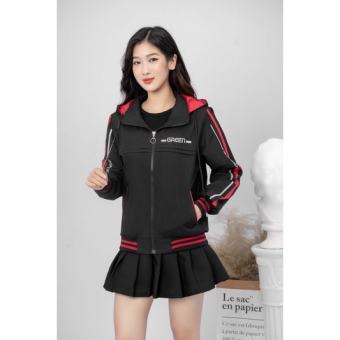 Áo Khoác Nữ Kaki Beleader Lót Nỉ,Chống Gió, Chống Bụi