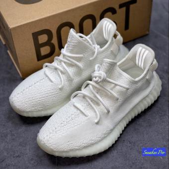 Giày thể thao sneaker YEEZY BOOST 350 V2 trắng dành cho nam nữ dạo phố
