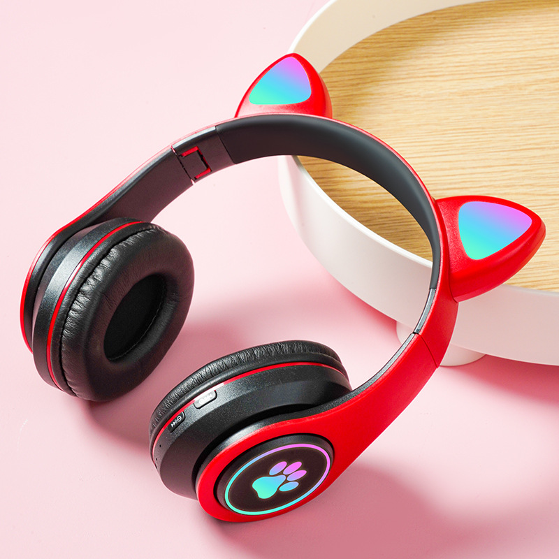 Tai nghe bluetooth B39,headphone chụp tai dễ thương ,âm bass mạnh mẽ pin trâu