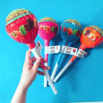 Kẹo Mút Khổng Lồ Trái Cây Thơm Ngon 120gr (12 CÂY KẸO BÊN TRONG)