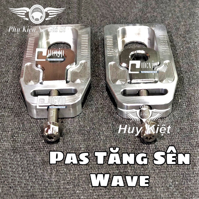 Cặp pát tăng sên wave, dream nhôm cnc cao cấp ms1745