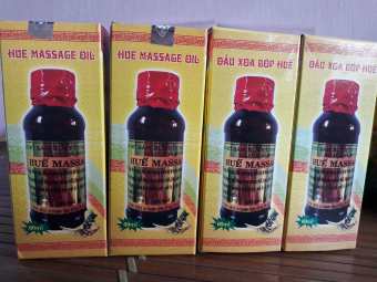 4 Dầu xoa bóp Huế hiệu Cung Đình Vỹ Dạ ( 4 lọ 60ml loại đặc biệt )