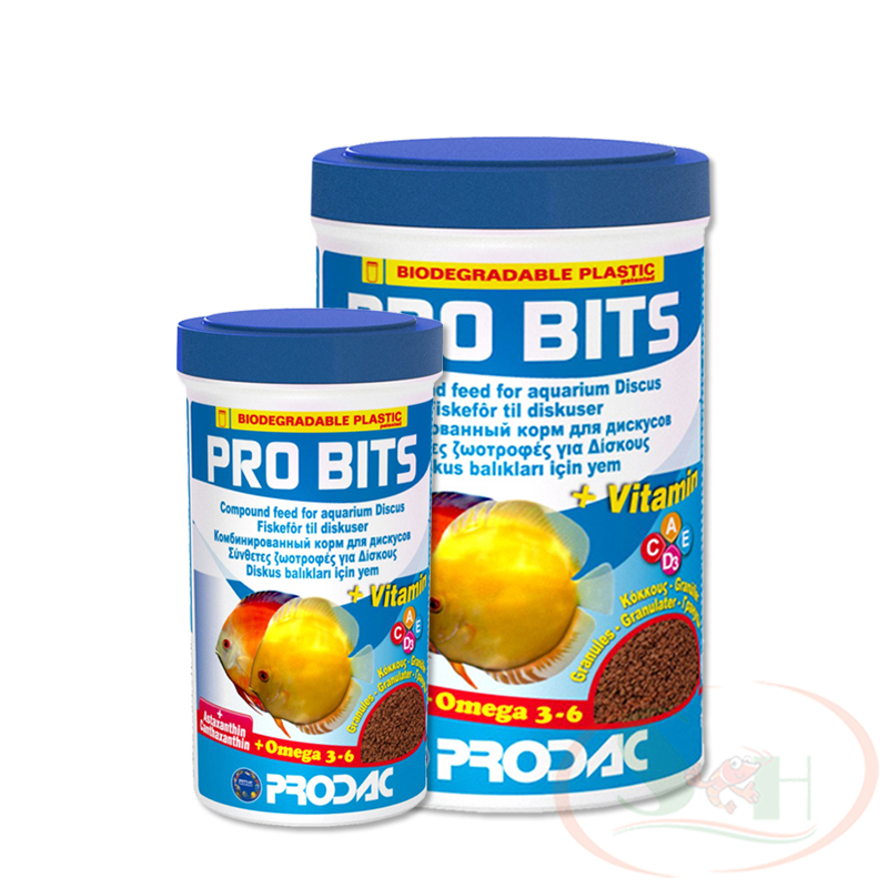 Thức ăn cá prodac pro bits chuyên cá đĩa