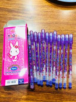 Bút Tím Thơm TTORU Chính Hãng Hàn Quốc hộp 12 cây , Ngòi bút Ttoru thơm có kích thước 0.38 mm cho nét chữ mãnh để luyện viết chữ đẹp, mực bút Ttouru không bị tắc mực hay phun lem mực khi viết lâu dài. Màu sắc đậm, tươi, Dung lượng mực nhiều, thời hạn sử d