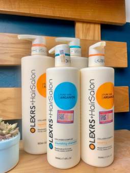 Cặp Dầu Gội+xả Olexrs Argan Oil Collagen cao cấp 500ml