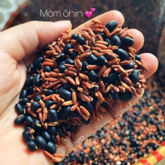 TRÀ GẠO LỨT RẪY MIX ĐẬU ĐEN XANH LÒNG