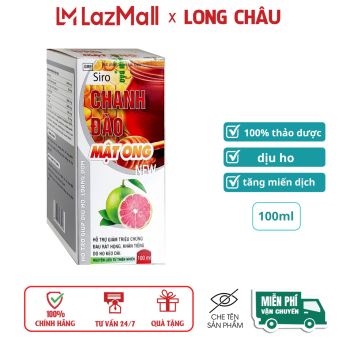 Siro chanh mật ong đào