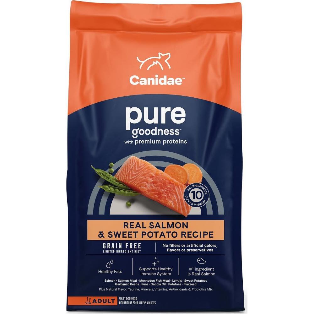 salmon working dog food