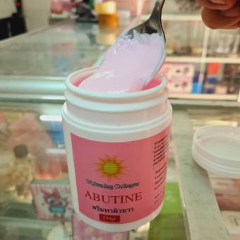 Kem kích trắng  Abutine 3c3  màu đậm đặc chuyên dùng trộn kem trắng nhanh hộp 250gr thái lan