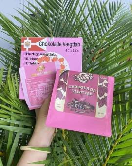 Kẹo Socola giảm cân Đan Mạch Hộp Hồng[Chính Hãng]