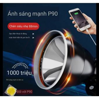 Đèn Pin Đội Đầu Siêu Sáng P90 chiếu xa 1000m