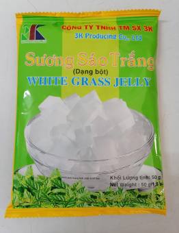 BỘT RAU CÂU SƯƠNG SÁO TRẮNG [VN] 3K White Grass Jelly Powder (bph-hk)