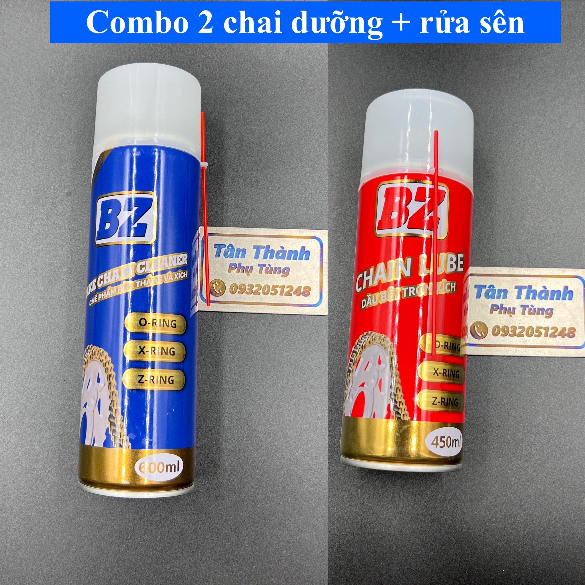 Bz dưỡng sên 450ml , rửa sên 600ml