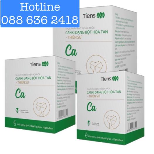 Canxi Thiên Sư dạng bột hoà tan giúp xương chắc khoẻ