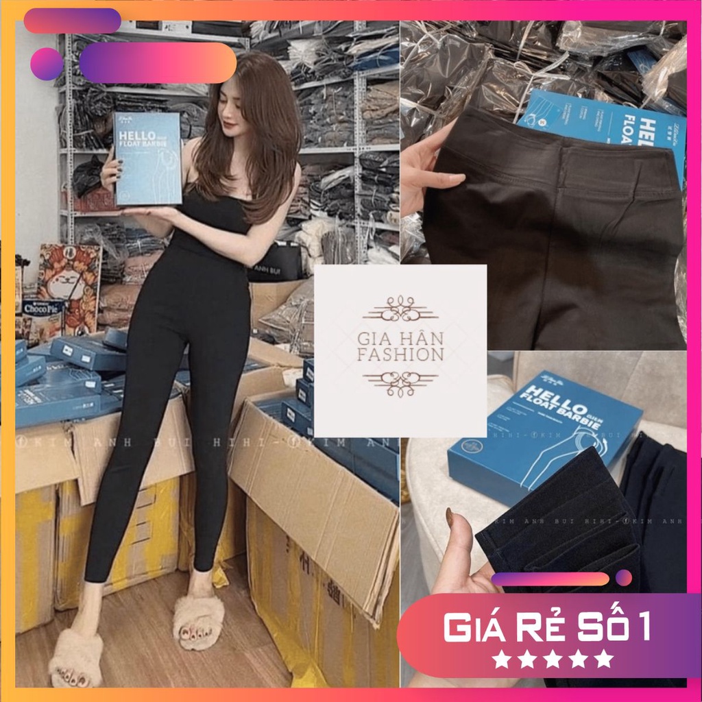 Quần legging nữ cạp cao, quần dài legging ôm gen bụng mã 252 - có bigsize 80kg