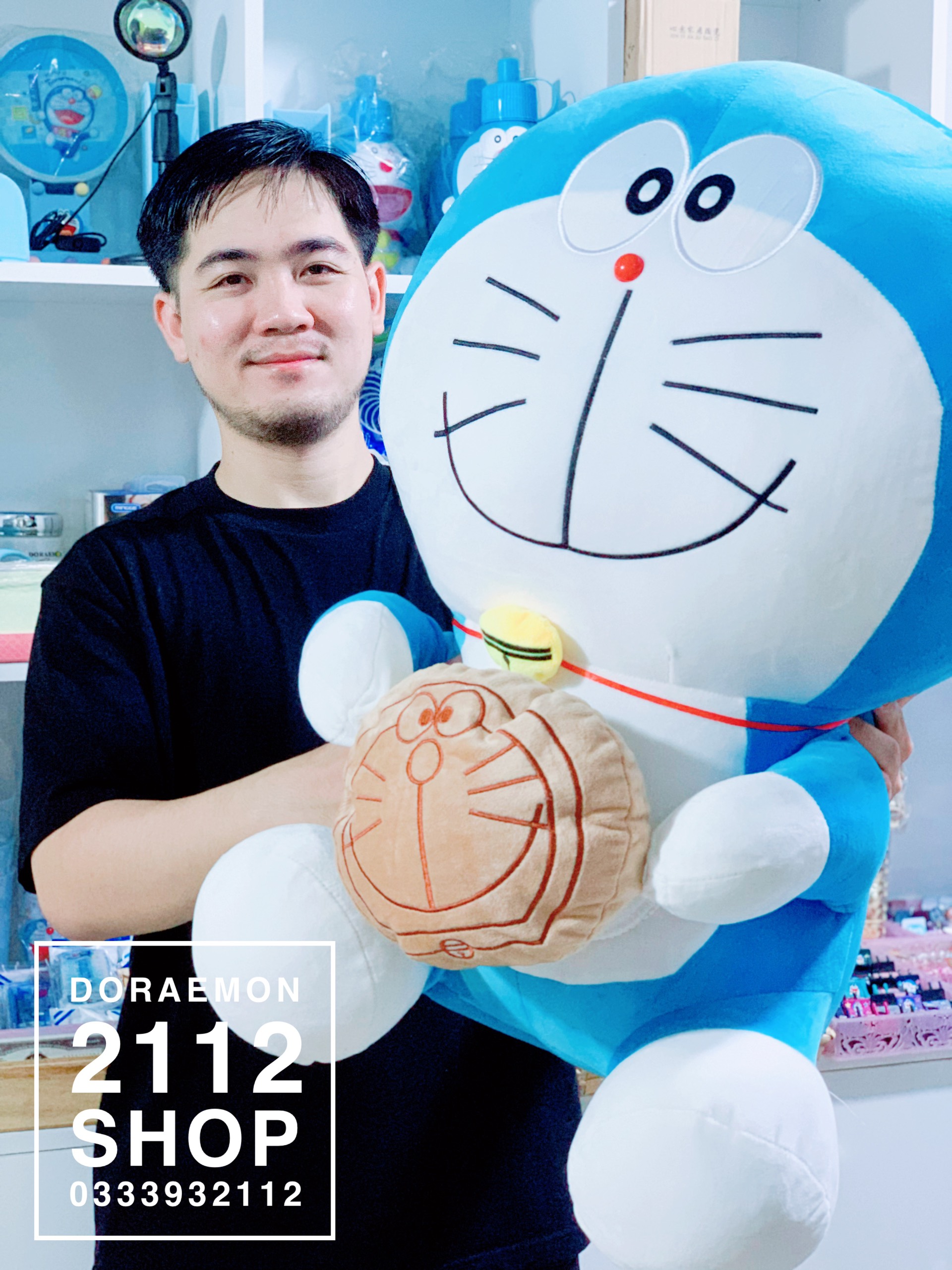 Gấu bông siêu lớn Doraemon