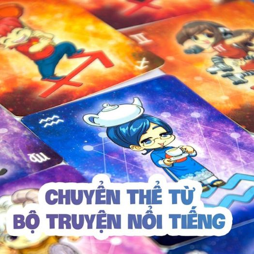 ✹❆ Bộ trò chơi Cuộc Đua Sao Chổi (CHÍNH HÃNG) Dòng Board Game Lớp Học Mật Ngữ 12 Cung Hoàng Đạo Đồ Chơi Trẻ Em MecoMart