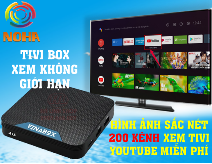 VINABOX A15 được phân phối chính hãng bởi  VINAGO Android box truyền hình, giải trí luôn đi đầu về giá rẻ tại Việt Nam