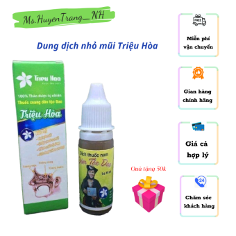 COMBO 5 lọ Dung dịch nhỏ mũi giảm viêm xoang viêm mũi dị ứng