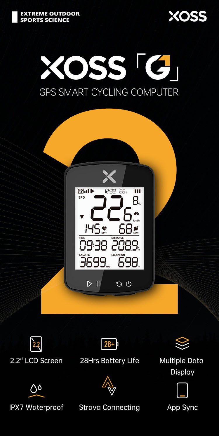 <h3 class="" data-path-to-node="5"><b data-path-to-node="5" data-index-in-node="0">Key Features</b></h3> <ul data-path-to-node="6"> <li> <p data-path-to-node="6,0,0"><b class="animating" data-path-to-node="6,0,0" data-index-in-node="0"><span class="citation-15">Enhanced 2.2-inch LCD Display:</span></b><span class="citation-15"> 22% larger than the 1st Gen, featuring an </span><b class="" data-path-to-node="6,0,0" data-index-in-node="73"><span class="citation-15">auto-backlight</span></b><span class="citation-15 citation-end-15"> and anti-glare coating for perfect readability in direct sunlight or night rides.</span></p> </li> <li> <p data-path-to-node="6,1,0"><b class="" data-path-to-node="6,1,0" data-index-in-node="0">Quad-Satellite System:</b><span class="citation-14"> Uses GPS, Beidou, GLONASS, and Galileo for </span><b class="animating" data-path-to-node="6,1,0" data-index-in-node="66"><span class="citation-14">lightning-fast positioning</span></b><span class="citation-14 citation-end-14"> and stable tracking even in dense tree cover or urban areas.</span></p> </li> <li> <p data-path-to-node="6,2,0"><b class="animating" data-path-to-node="6,2,0" data-index-in-node="0"><span class="citation-13">28-Hour Battery Life:</span></b><span class="citation-13 animating"> Equipped with a 500mAh battery and a modern </span><b class="animating" data-path-to-node="6,2,0" data-index-in-node="66"><span class="citation-13">USB-C charging port</span></b><span class="citation-13 citation-end-13">, ensuring you can go a full week of riding on a single charge.</span></p> </li> <li> <p data-path-to-node="6,3,0"><b class="" data-path-to-node="6,3,0" data-index-in-node="0">Comprehensive Data Tracking:</b><span class="citation-12"> Monitors </span><b class="" data-path-to-node="6,3,0" data-index-in-node="38"><span class="citation-12">10+ essential metrics</span></b><span class="citation-12 citation-end-12"> including real-time speed, distance, altitude, gradient, time, and total mileage.</span></p> </li> <li> <p data-path-to-node="6,4,0"><b class="" data-path-to-node="6,4,0" data-index-in-node="0">App Integration & Strava Sync:</b><span class="citation-11"> Seamlessly connects to the </span><b class="" data-path-to-node="6,4,0" data-index-in-node="58"><span class="citation-11">XOSS App</span></b><span class="citation-11"> via Bluetooth to analyze your performance and automatically upload your data to </span><b class="" data-path-to-node="6,4,0" data-index-in-node="147"><span class="citation-11">Strava</span></b><span class="citation-11 citation-end-11"> or TrainingPeaks.</span></p> </li> </ul>