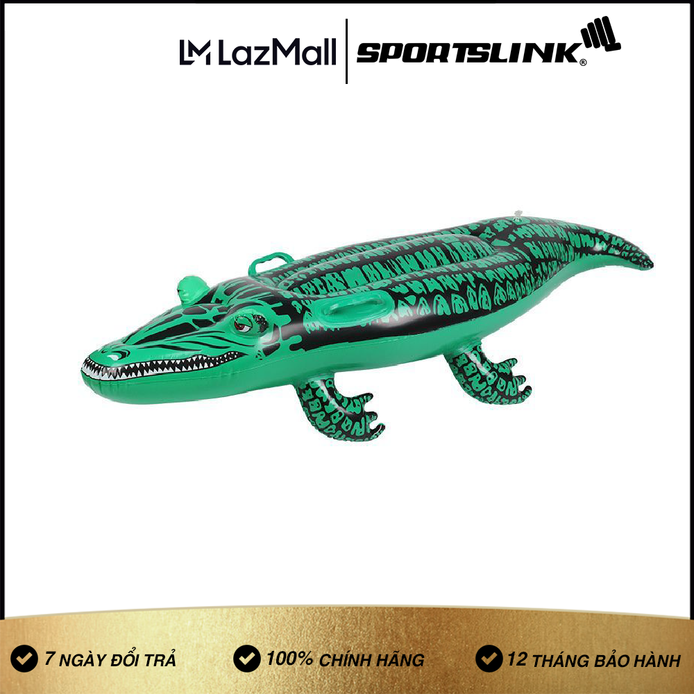 Phao bơi cá sấu có tay cầm 125cmx40cm