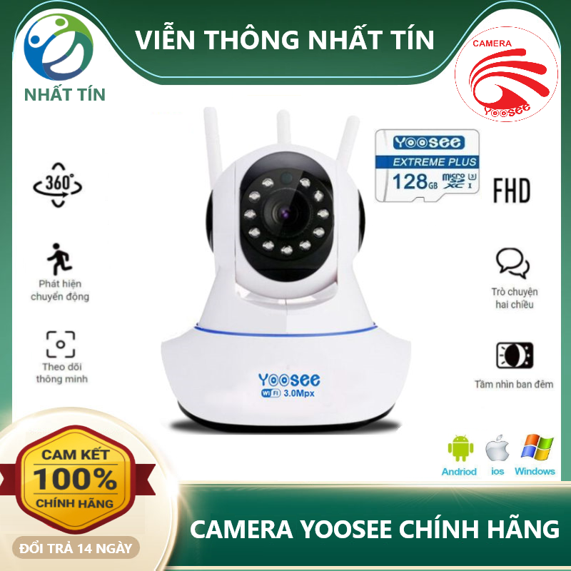 - camera wifi - yoosee wifi siêu nét 2.5 full hd 1920 x 1080p - nhất tín vn