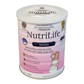 Sữa NutriLife Mama - Dinh dưỡng giúp mẹ khỏe, thai nhi phát triển toàn diện
