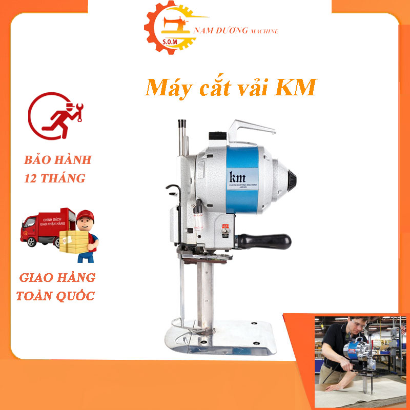 Máy cắt vải đứng KM xanh 8 inch