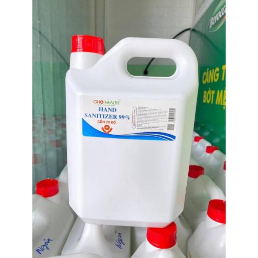 🌟 Cồn 70 độ GHO sát khuẩn, rửa tay trực tiếp, Can 5 lít